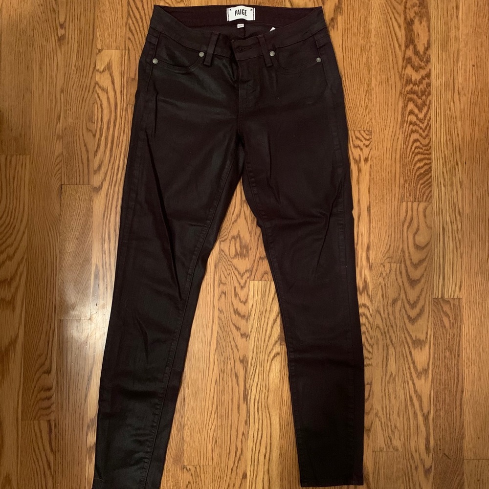 Paige Verdugo Ankle - Vino Luxe Coating